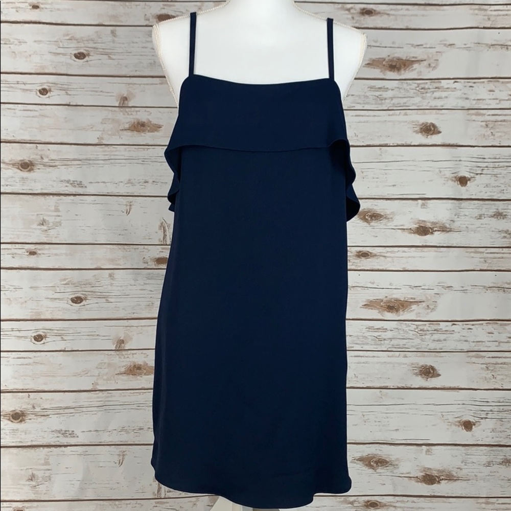 Alice & Olivia Navy Blue Dress